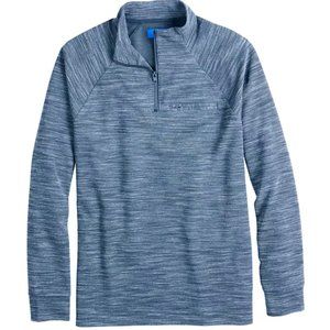 NWOT Men's Apt. 9® Ottoman Quarter-Zip 1/4 Zip Top Blue Large